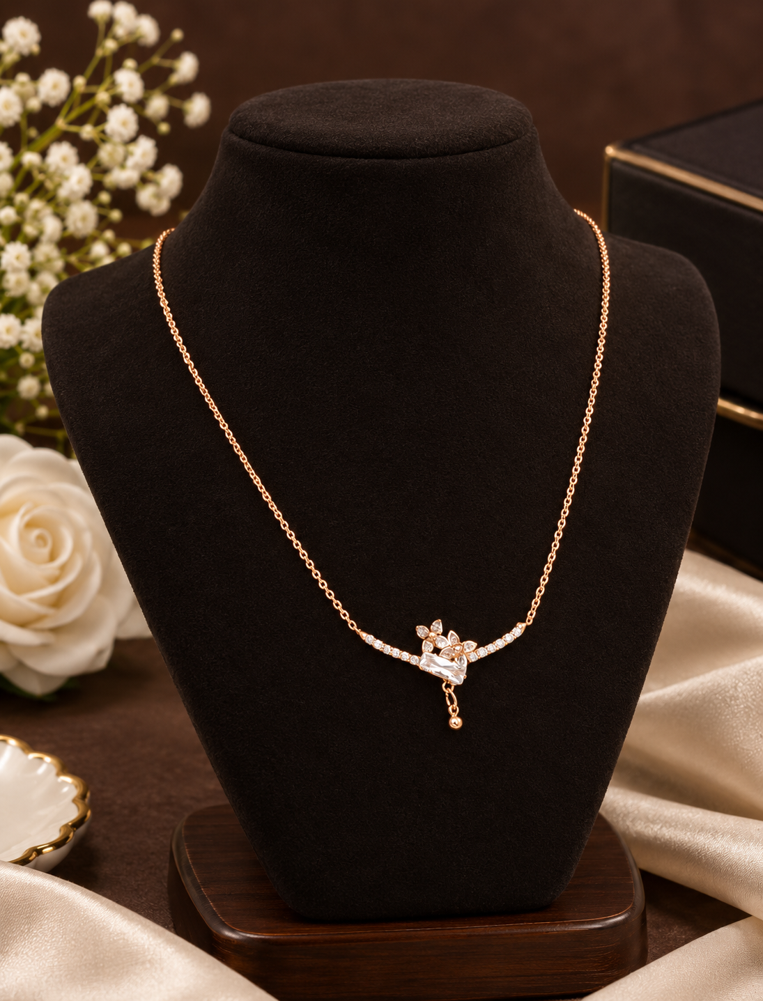 Rose Bloom Necklace