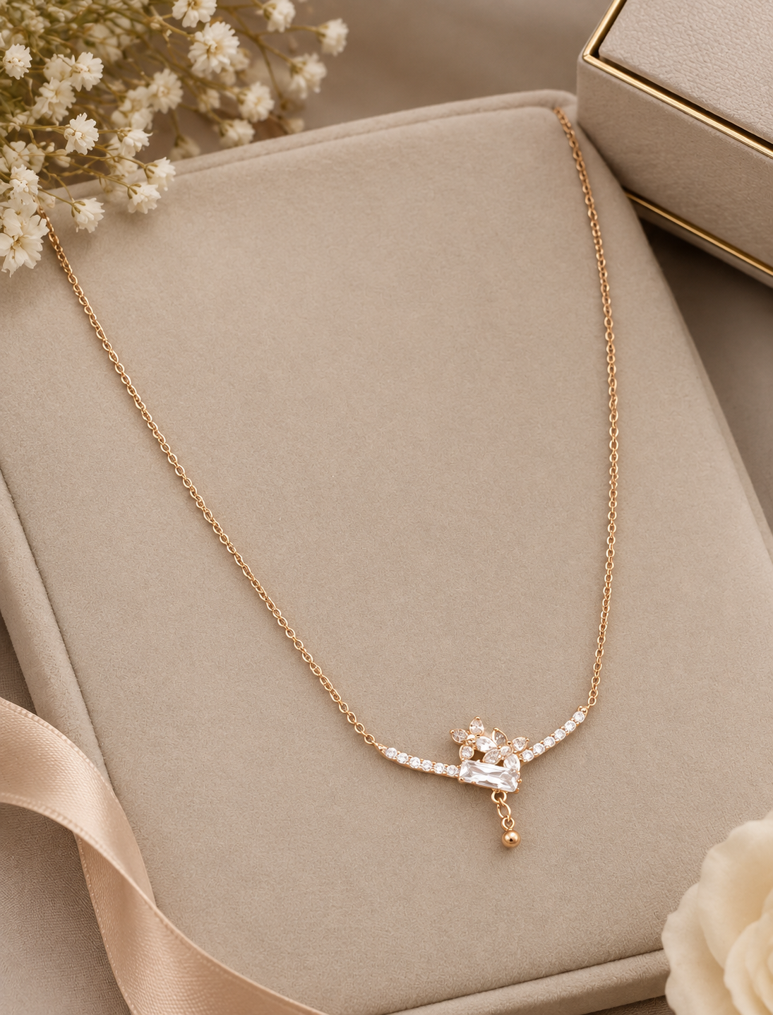 Rose Bloom Necklace